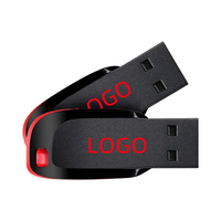Nouvelle Clé USB 2.0 Super Mini Originale de Marque en Gros, Clé Flash en Plastique 4 Go/8 Go/16 Go/32 Go Haute Vitesse Étanche