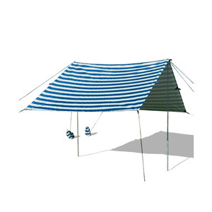Toldo de Poliéster Oxford, Lona Ultraligera Impermeable, Refugio Grande para Exteriores, Carpa de Camping, Toldo de Lona, Sombrilla de Playa - Product Image 2