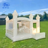 Château gonflable personnalisé avec piscine à balles, structure de saut en PVC certifiée CE, capacité maximale 5-7 personnes pour enfants