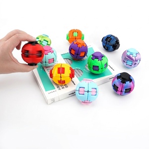 Juguete Antiestrés Giratorio Impreso en 3D, Multicolor, para Aliviar la Ansiedad, Gadget de Escritorio, Juego Sensorial - Product Image 1