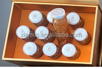 Meilleure vente en gros boîtes à tiroirs coulissants au miel de cheval noir pour gaufrage au miel de ginseng boîte d'emballage extérieure