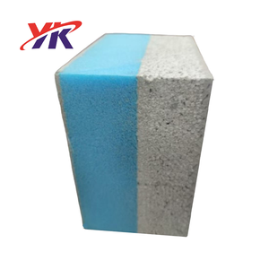 Panneau sandwich en laine de roche véritable avec fibre isolante sans <span class=keywords><strong>amiante</strong></span> à l'extérieur, ciment durable et à la mode - Product Image 1