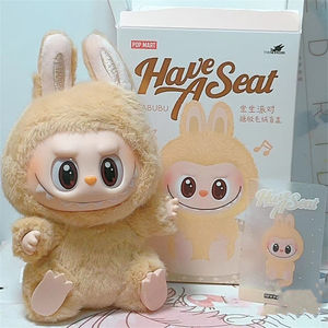 <span class=keywords><strong>Popmart</strong></span> Officiële Winkel Originele <span class=keywords><strong>Labubu</strong></span> De Monsters Pluche Speelgoed Hebben Een Stoel Mysterie Boxen Bevestigd Ontwerp Verrassing Baba Pop - Product Image 5
