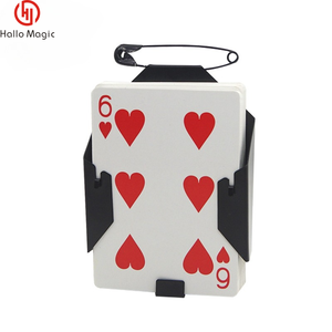 <span class=keywords><strong>Clip</strong></span> per Carte da Manipolazione (Metallo) Trucchi Magici per Illusionisti Accessori per Spettacoli <span class=keywords><strong>Clip</strong></span> per Carte Apparenti Attrezzi per Magia - Product Image 2