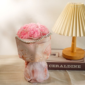 Cadeau pour la fête des mères, bouquets <span class=keywords><strong>de</strong></span> chrysanthèmes, cadeaux haut <span class=keywords><strong>de</strong></span> gamme, fleurs séchées, fleurs naturelles, fleurs conservées, bouquets prêts à être livrés - Product Image 6