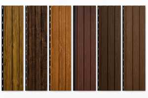 Panneaux de soffite en bois massif flexibles, imperméables, épaisseur 1,5 mm, largeur 300 mm, longueur standard 3000 mm, légers, pour plafond, avant-toit, toiture - Product Image 3