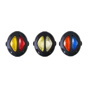 Doubles parfums réglables de désodorisants de membrane aromatique fraîche de voiture Parfum liquide rond automatique avec options - Product Image 2