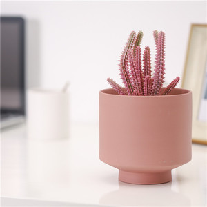 Mate logotipo personalizado al por mayor de interior al aire libre de maceta de cerámica macetas para plantas <span class=keywords><strong>suculentas</strong></span> - Product Image 5