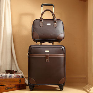 16 inch kinh doanh xe đẩy trường hợp unisex xách tay hành lý mang theo trên cabine với phổ bánh xe du lịch hành lý với TSA lcok - Product Image 1