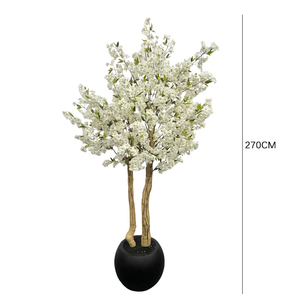 Cây hoa anh đào nhân tạo Oh Arts <span class=keywords><strong>Bonsai</strong></span>, làm theo yêu cầu, màu hồng trắng, bán chạy, trang trí nhà cửa, đám cưới, TikTok, YouTube, Instagram - Product Image 3