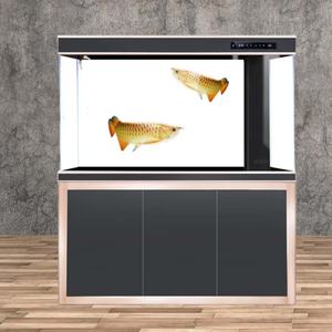 Ultra Wit Glas 120-300Cm Frameloos Panoramisch Aquarium, Aluminium Kast, Indoor Commercieel/Thuis, Natuurlijk Decor | Fabriek Direct - Product Image 4