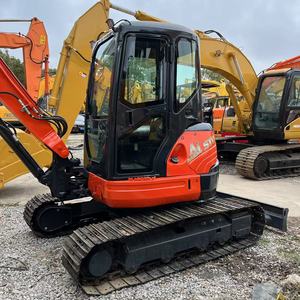 Mini-excavatrice sur chenilles Kubota KX155 d'occasion, en bon état de marche, à bas prix, certifiée CE/EPA, à vendre, excavatrice hydraulique - Product Image 5