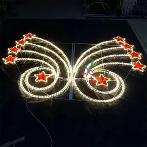 斋月星形主题灯街道装饰户外造型灯