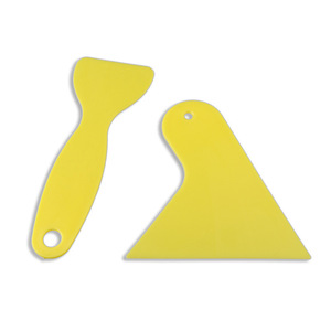 Plastic <b>Squeegee</b> Tool Triangular Gourd Shape For Car Window Tinting And Cleaning Durable Adhesive Removal - Product Image 5