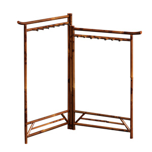Soporte para pinceles de bambú, soporte para bolígrafos de caligrafía, modelo recto plegable para escritorio Bj-9021 - Product Image 5