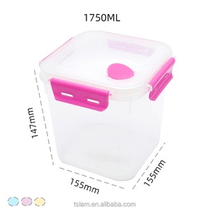 Vente en gros récipient alimentaire hermétique stockage sûr en vrac bac alimentaire organisateurs d'armoires boîte à pain récipient habitable fournitures de cuisine - Product Image 5