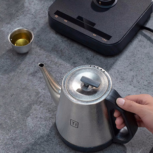 Bujuetang Pure Titanium Electric <b>Kettle</b> 1.5L <b>Temperature</b> <b>Control</b> Automatic Shut Off Tea Brewing - Product Image 3