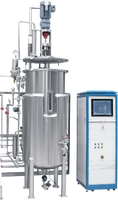 Bioréacteur de culture microbienne culture de cellules végétales bioréacteur de fermenteur en acier inoxydable 50L 100L 1000L