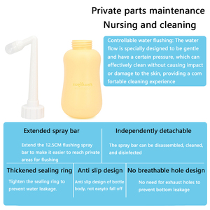 Wholesale Portable <strong>Shower</strong> <strong>Bidet</strong> Toilet Sprayer Modern Design Soft Material <strong>Plastic</strong> for Women and Baby for Hotels - Product Image 4
