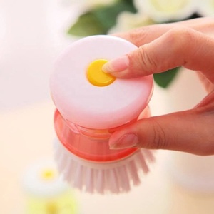 QY New Home Kitchen <strong>Washing</strong> Utensils Pot Dish <strong>Brush</strong> With <strong>Washing</strong> <strong>up</strong> Liquid Soap Dispenser Wash Pot <strong>Brush</strong> Kitchen Accessories - Product Image 4