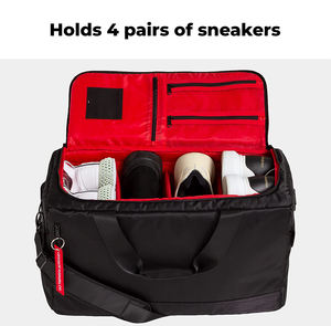 Nouveau sac de sport pour baskets avec 3 séparateurs réglables, sacs de sport avec bandoulière, sacs à chaussures pour les voyages - Product Image 5