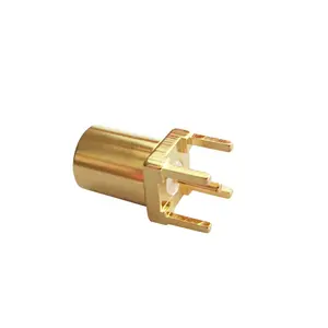 PCB direto do fornecedor com conector fêmea banhado a ouro SMB conector fêmea de 4 pinos