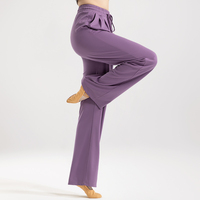 Vêtements d'entraînement de danse moderne, pantalon large élégant pour femmes, vêtements de danse classique chinoise, forme du corps, pantalon pour adultes