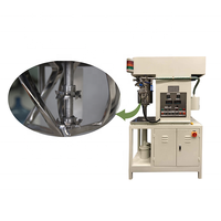 Cuve de mélange 2L, machine à mélanger, mélangeur à vitesse réglable, équipement de mélange en acier inoxydable 316, agitateur à pales