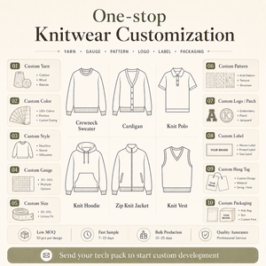 Cardigan in Maglia con Zip Personalizzato con Motivo Paesaggistico Montano, Stile Retrò a Contrasto di Colore con Collo Alto - Product Image 5