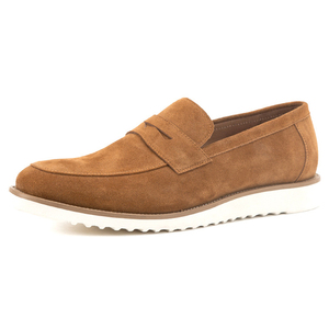 Eleganti <span class=keywords><strong>mocassini</strong></span> in pelle scamosciata di alta qualità da <span class=keywords><strong>uomo</strong></span> fatti a mano in vera pelle mocassino pelle di vacchetta scarpe Casual Shopping per escursioni uso quotidiano - Product Image 1