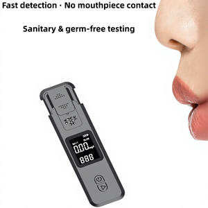 Testeur d'alcoolémie numérique portable haute précision à soufflerie d'air pour la sécurité des conducteurs automobile - Product Image 3