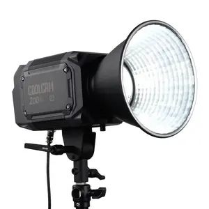 COOLCAM 200D (G) LED <span class=keywords><strong>Monolite</strong></span> controlado por aplicación de 220W o toma de fotos y videos, para transmisión en vivo o estudio en vivo - Product Image 1