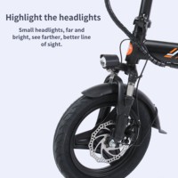 Trottinette électrique pliable avec moteur 500W, six amortisseurs, siège confortable et panier avant