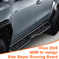 Nouveau modèle Toyota Hilux Travo 2026+ Style GR Marchepieds latéraux en fer robustes Barres de protection tout-terrain Accessoires