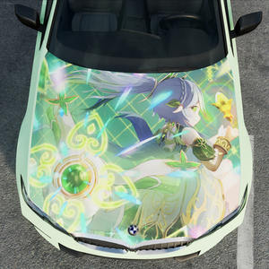 สติกเกอร์ติดรถลายการ์ตูนอนิเมะตกแต่งฝากระโปรงรถกันน้ำตัดได้ออกแบบได้เองสำหรับตัวรถ - Product Image 3