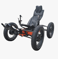 Modèle 2026 Trottinette Électrique Tout-Terrain Pliable à Quatre Roues (Moteur Brushless Lithium 3000W) Suspension Intégrale Étanche 60km