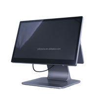 Nouvelle machine de système de position à écran tactile tout-en-un de coque en alliage d'aluminium de 15.6 pouces