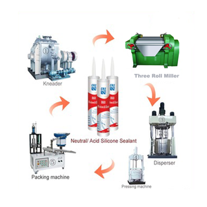 <strong>Sigrate</strong> Filling Machine Fulli Automatic Silicone Sealant Packaging Production Line Filling Machine - Product Image 3