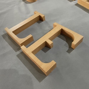 <strong>Custom</strong> Laser Cut Metal <strong>Signs</strong> <strong>Wood</strong> Grain Stainless Steel Metal Lettering Non Illuminated 3D Logo Office Interior Sign - Product Image 6
