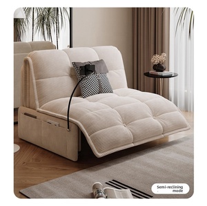 <span class=keywords><strong>Canapé</strong></span>-<span class=keywords><strong>lit</strong></span> électrique intelligent, inclinable <span class=keywords><strong>motorisé</strong></span>, pliable et convertible, pour salon et chambre. - Product Image 1