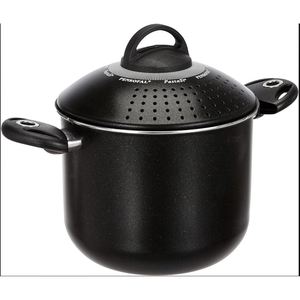 PastaSp Eco-Friendly Metal 3L <b>Pot</b> <b>for</b> Pasta Cooking <b>for</b> Gas & <b>Induction</b> Stoves - Product Image 1