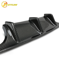 Diffuseur arrière en fibre de carbone sèche style MP pour BMW F80 F82 F83 M3 M4, pare-chocs en carbone véritable, accessoires extérieurs, kits carrosserie