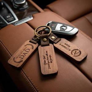 Portachiavi <span class=keywords><strong>in</strong></span> <span class=keywords><strong>Legno</strong></span> di Noce Personalizzabili all'Ingrosso - <span class=keywords><strong>Targhette</strong></span> Metalliche Vuote Incidibili per Regali <span class=keywords><strong>Fai</strong></span>-<span class=keywords><strong>da</strong></span>-<span class=keywords><strong>Te</strong></span> - Product Image 3