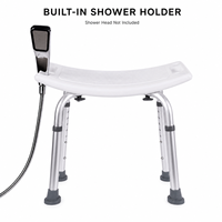 Tabouret de douche réglable en alliage d'aluminium Simplywalk pour les distributeurs médicaux, fabrication OEM ODM