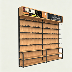 <span class=keywords><strong>Étagère</strong></span>s de présentation personnalisées pour papeterie, <span class=keywords><strong>étagère</strong></span>s en acier et en bois, fournitures de bureau, bibliothèque, présentoirs de livres - Product Image 2