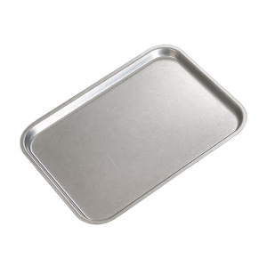 Stainless Steel <b>Snack</b> <b>Tray</b> Rectangular Food Serving Plate For Hotel Restaurant Use - Product Image 5