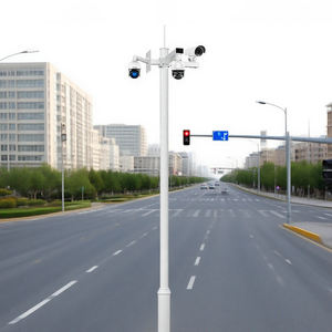 Cámara CCTV <span class=keywords><strong>de</strong></span> Seguridad Vial Octogonal <span class=keywords><strong>de</strong></span> Acero DAWN, con Energía Solar, LED, para Poste <span class=keywords><strong>de</strong></span> Semáforo, Impermeable, Garantía <span class=keywords><strong>de</strong></span> 10 Años, 3M-12M, Resistente al Viento <span class=keywords><strong>de</strong></span> 200 <span class=keywords><strong>km</strong></span>/<span class=keywords><strong>h</strong></span>, con Certificación CE - Product Image 1