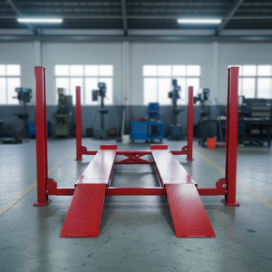 Elevador Hidráulico de Cuatro Postes para Autos con Certificación CE, Capacidad de 3000 kg, Altura de Elevación de 25-72.8 Pulgadas, Potencia del Motor de <span class=keywords><strong>2</strong></span>.<span class=keywords><strong>2</strong></span> kW, Alimentación de 220-380 V - Product Image 1
