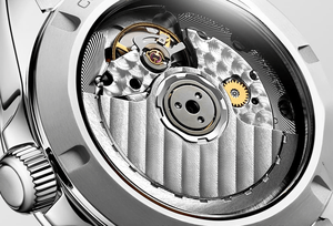 Montre de sport en acier inoxydable avec cadran bleu clair et fenêtre de date Longinesing - Product Image 5