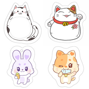 <b>Compressed</b> Wood Pulp Dishwashing Sponge Animal Shape Cartoon Print Biodegradable Kitchen Cleaning Pad - Product Image 5
